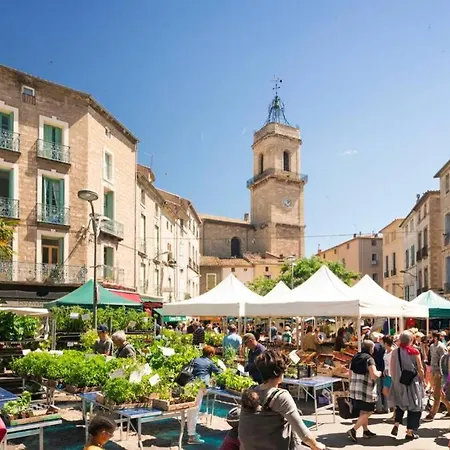 Ferienwohnung Historical Center Of Pézenas Exterior foto